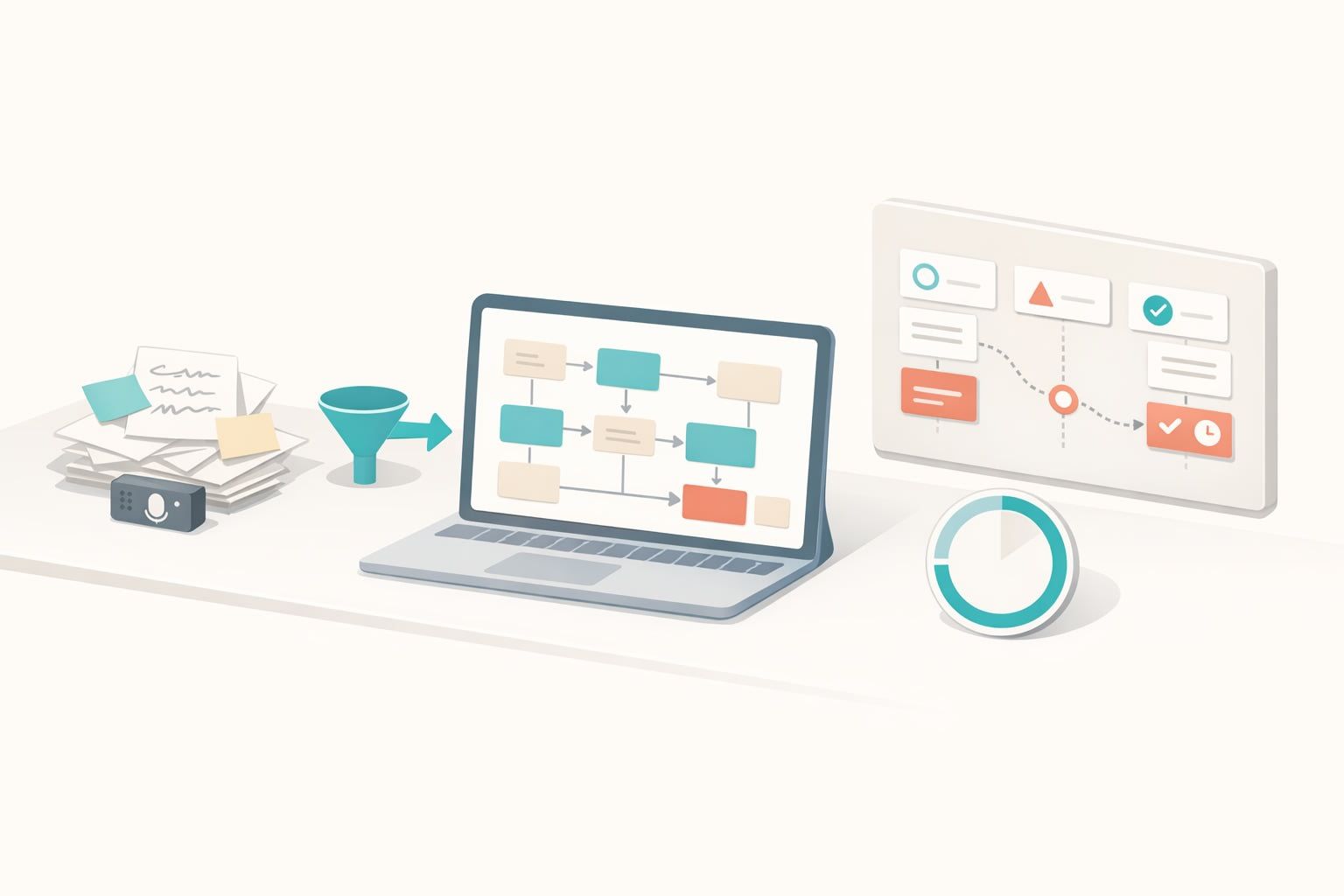 Turn Raw Interview Notes Into a Jobs-to-Be-Done Journey Map in 45 Minutes