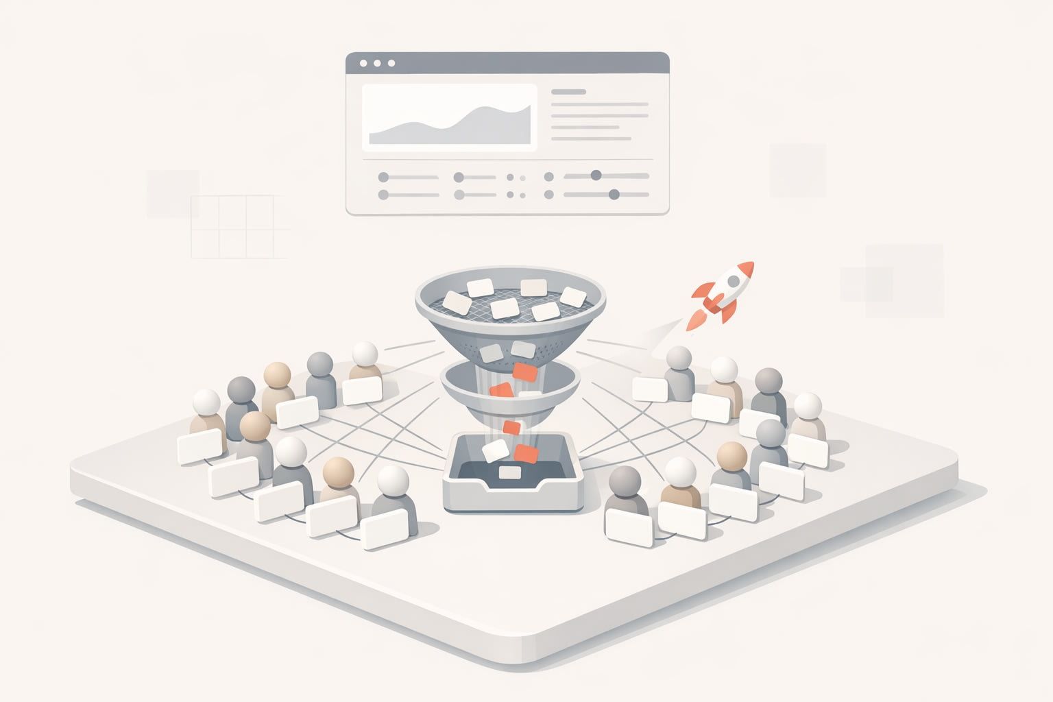 The feedback cold-start problem and how to launch a high-signal requests portal with 20 customers