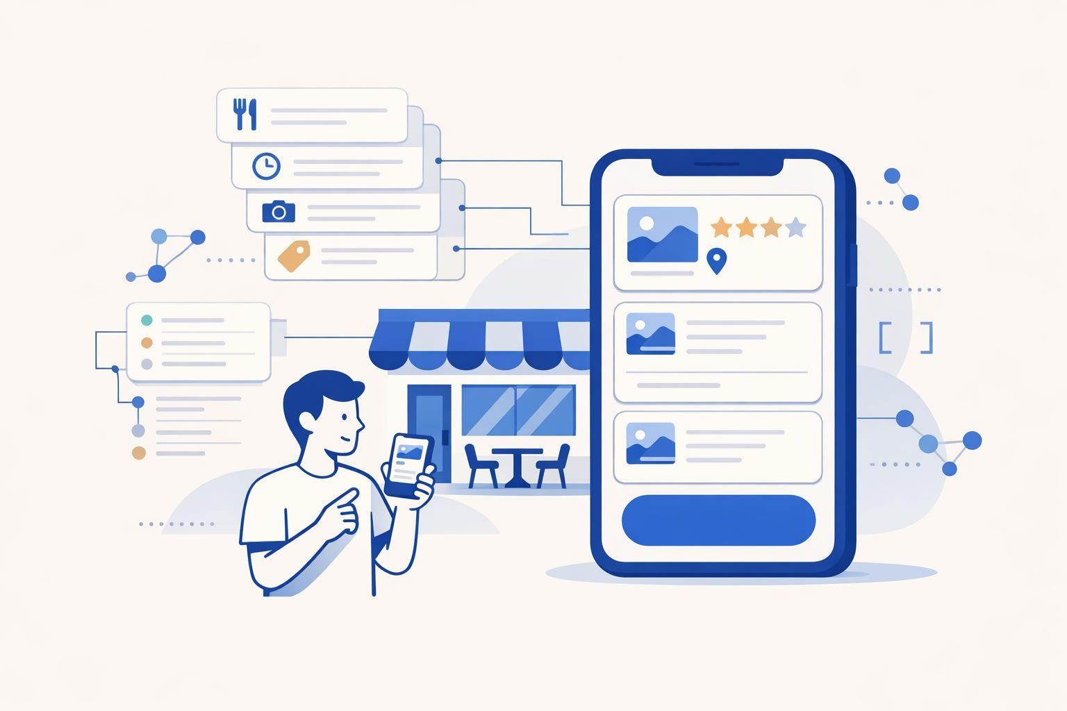 Restaurant menu and service schema for richer results and more reservations