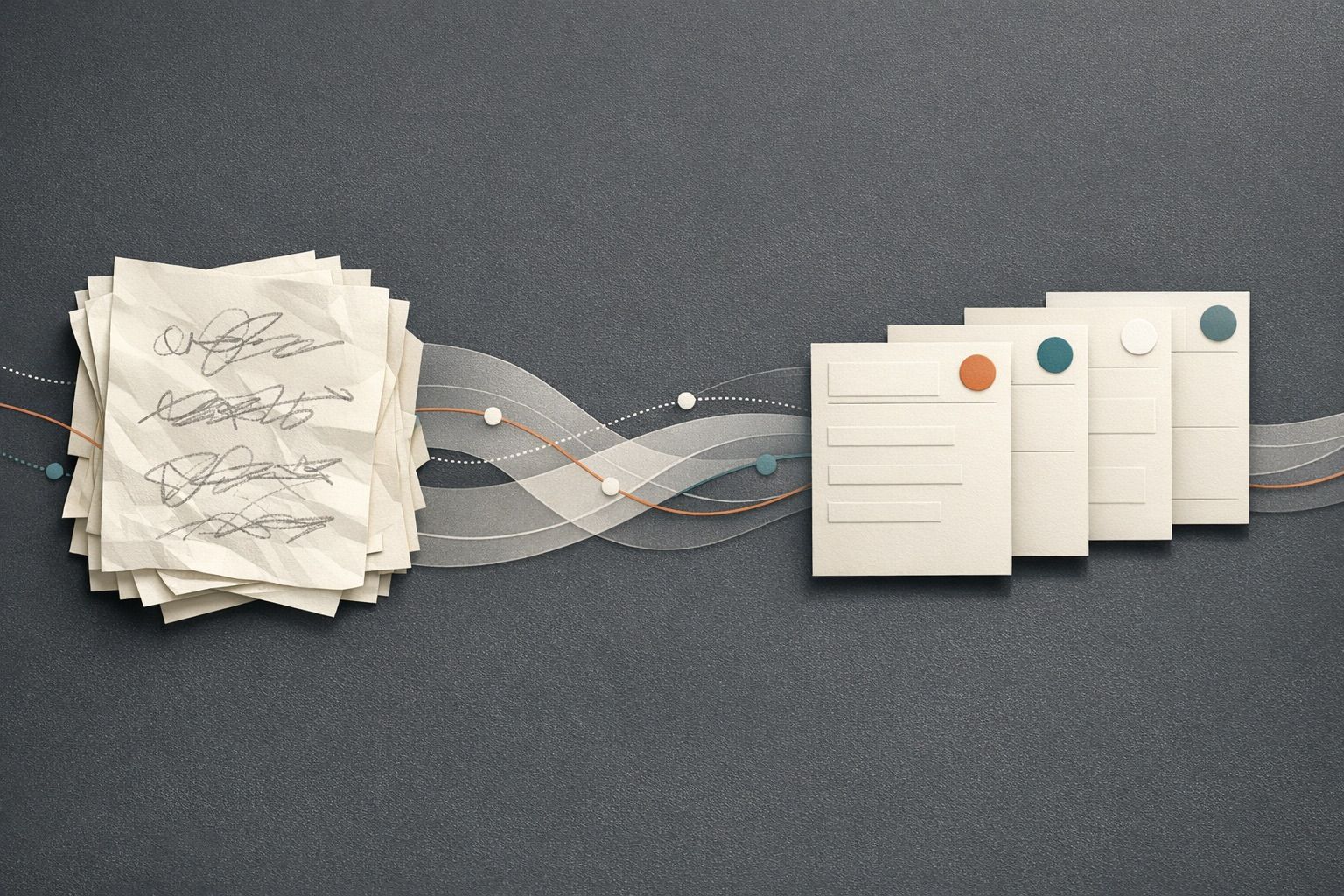 Decision Trace Workflow for Turning Meeting Notes into Dated Decisions and Owners