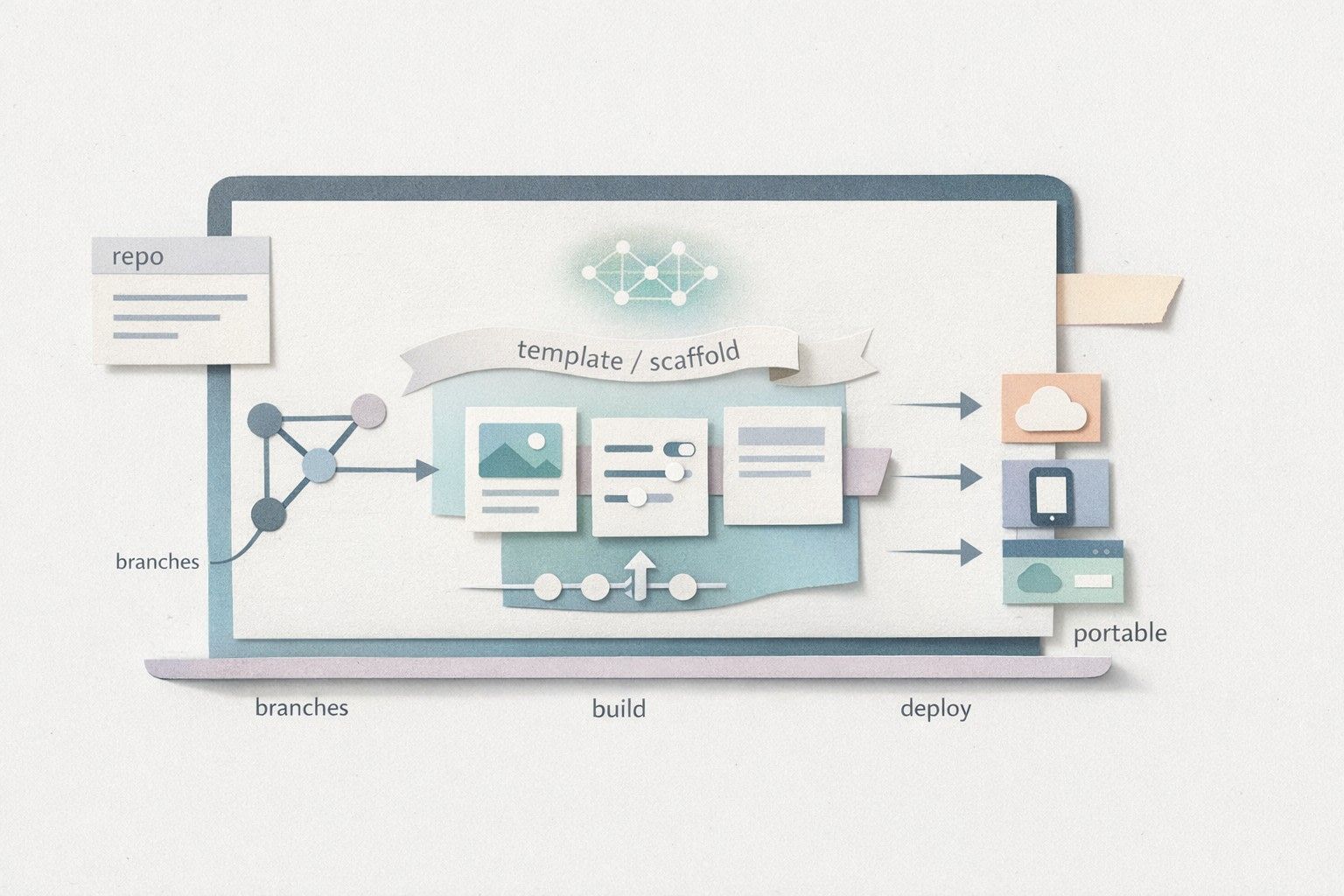How to Build No Lock-In AI-Generated Apps With a GitHub-First Workflow