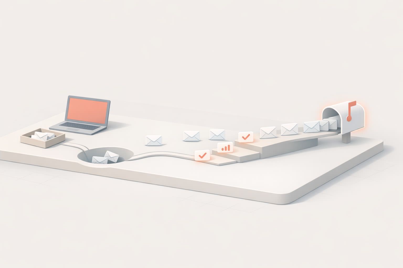 The low-volume trap and how to warm up inboxes for irregular sending