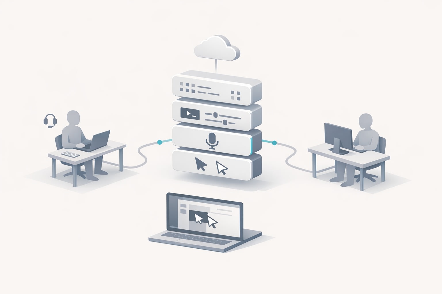 A Remote Pair Programming Shortcut Stack for Zero Context Switching
