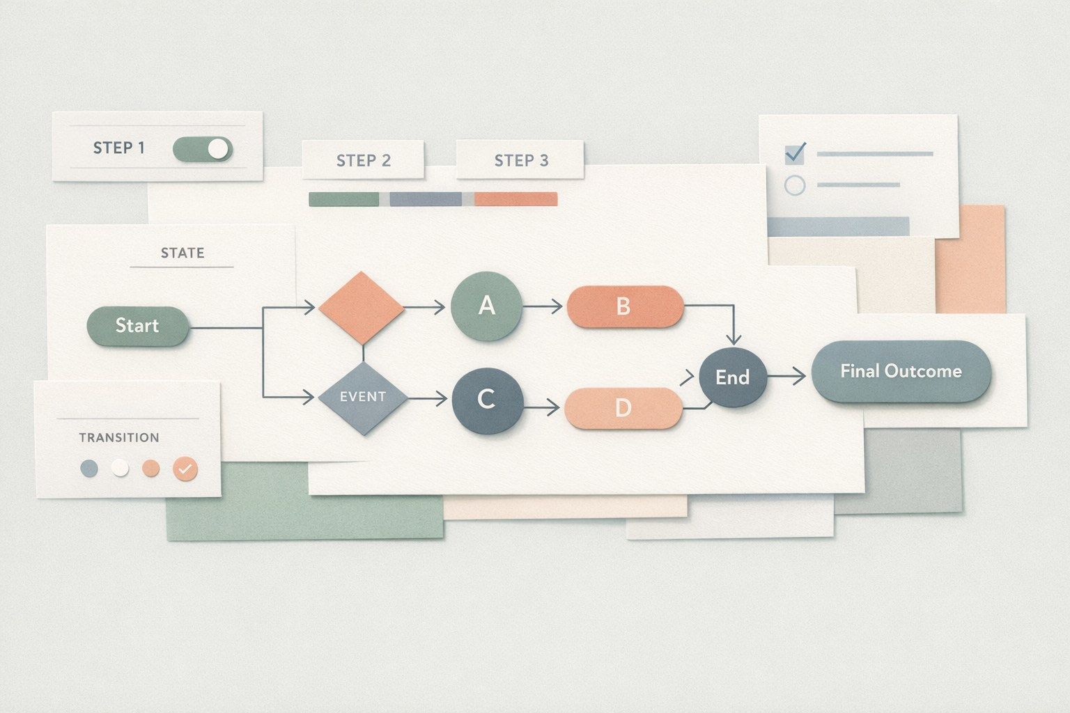 State Machine UI Pattern for No-Code Apps That Scale Multi-Step Journeys