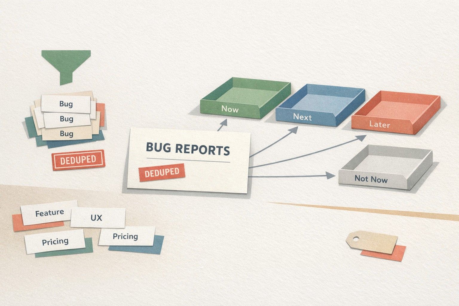Feedback Triage Playbook for Deduping and Routing Product Requests