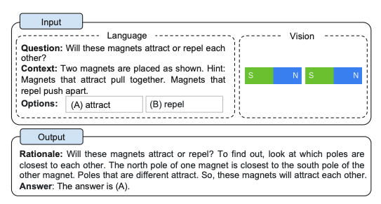 Example of Multimodal CoT task