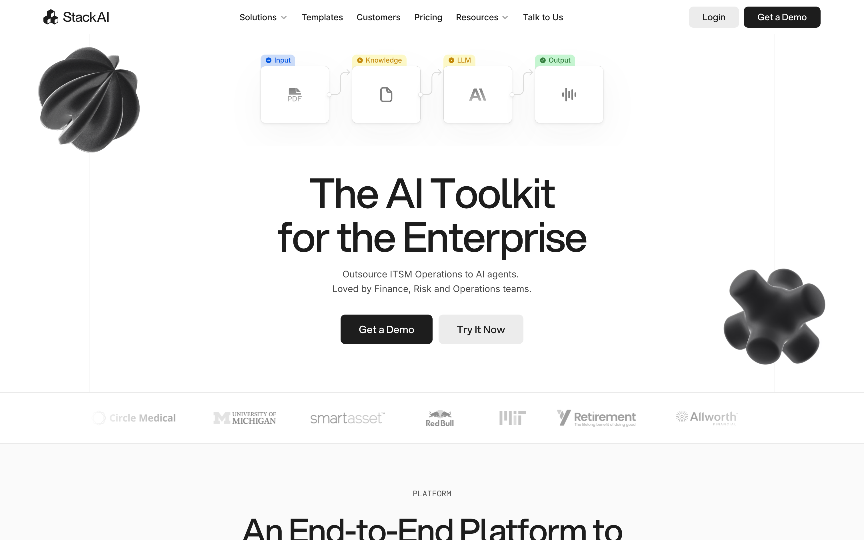 StackAI Homepage