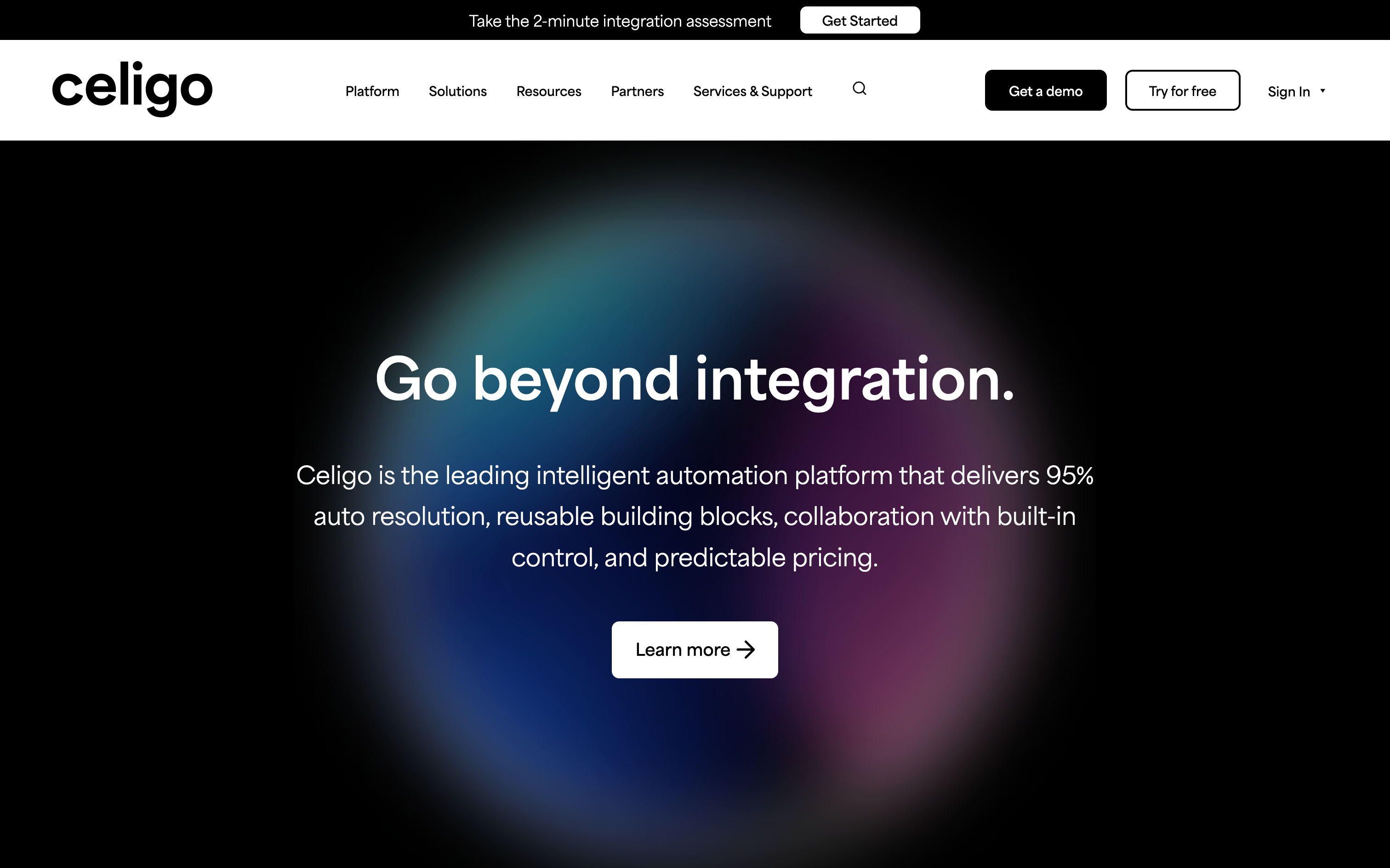 Celigo Homepage