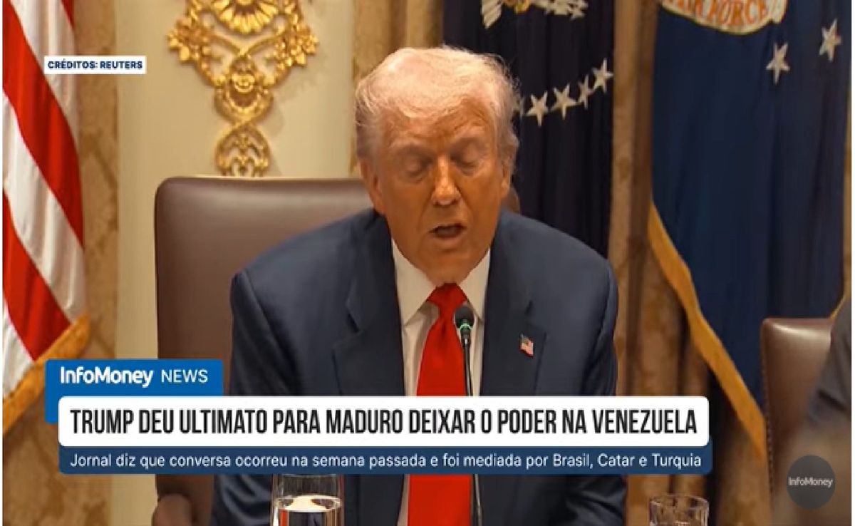 Trump deu ultimato para Maduro deixar o poder na Venezuela, diz jornal