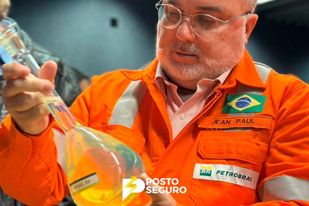 Teste de combustível 100% óleo vegetal foi concluído com sucesso