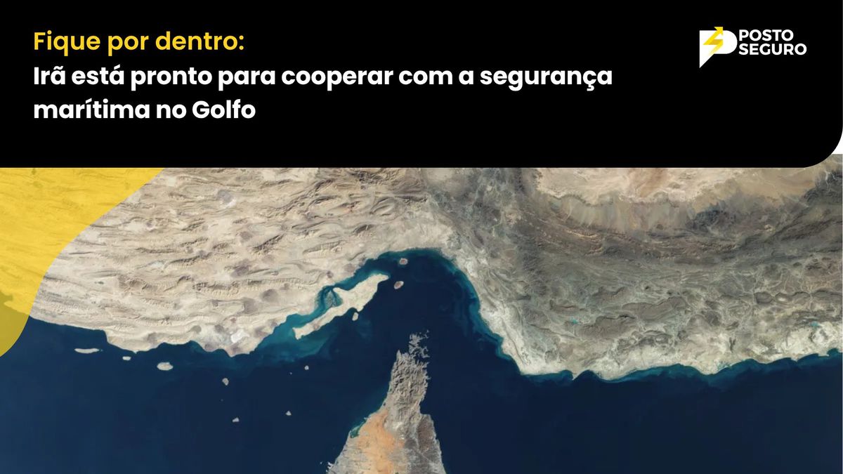 Irã está pronto para cooperar com a segurança marítima no Golfo