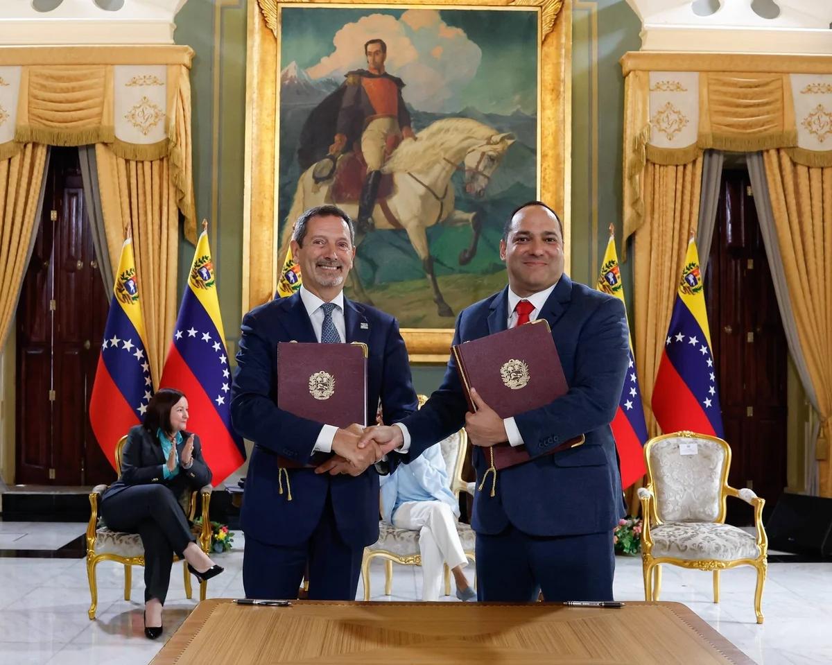 Venezuela negocia com gigante do petróleo da França