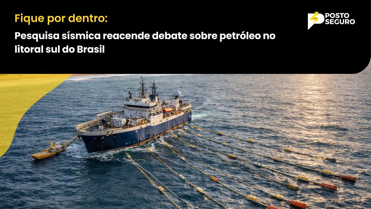 Pesquisa sísmica reacende debate sobre petróleo no litoral sul do Brasil