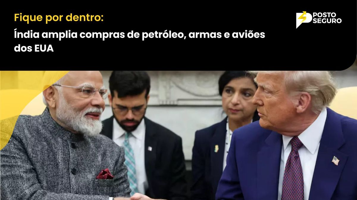Índia amplia compras de petróleo, armas e aviões dos EUA