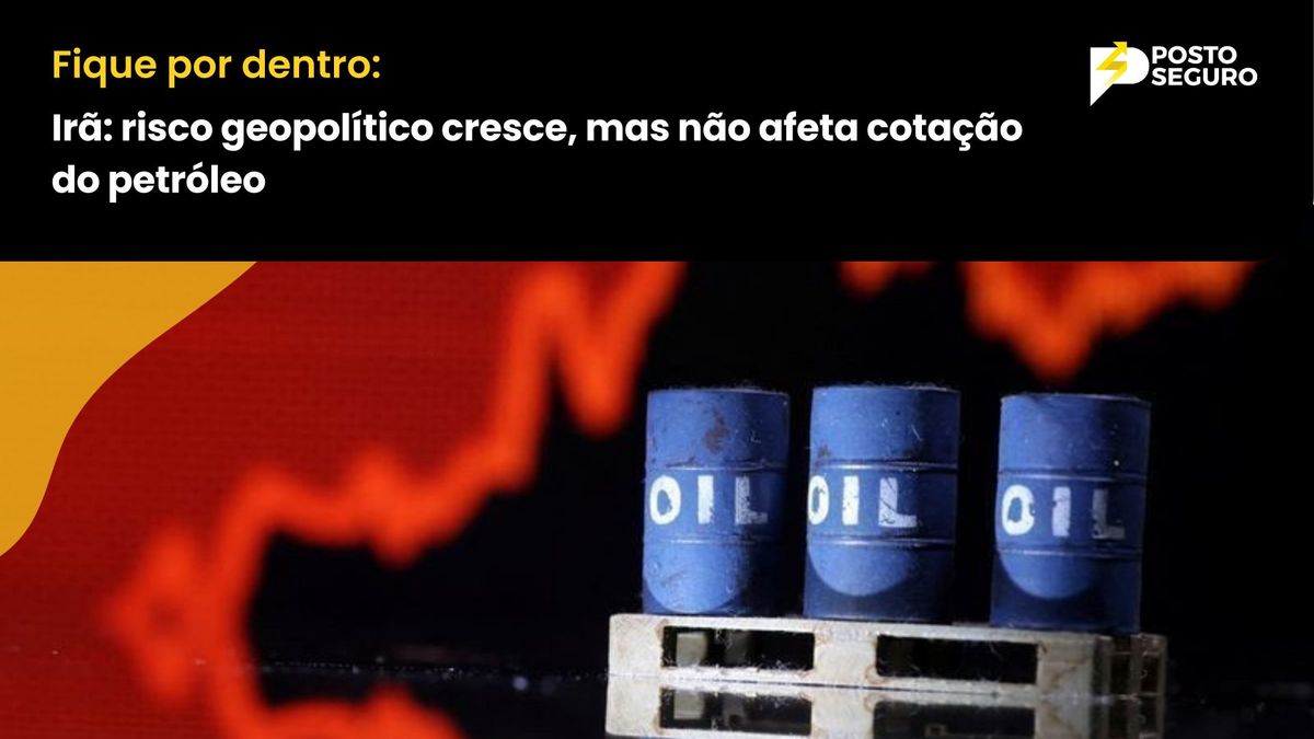 Irã: risco geopolítico cresce, mas não afeta cotação do petróleo