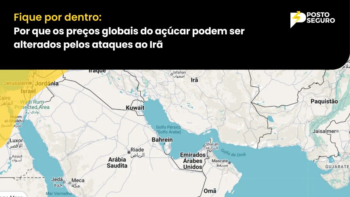 Por que os preços globais do açúcar podem ser alterados pelos ataques ao Irã