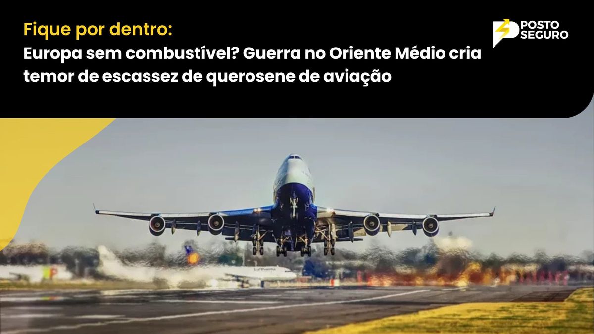 Europa sem combustível? Guerra no Oriente Médio cria temor de escassez de querosene de aviação