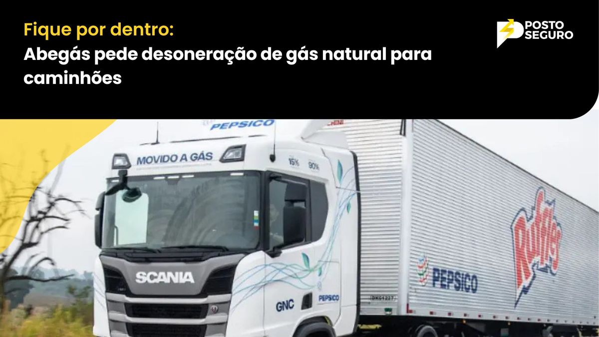 Abegás pede desoneração de gás natural para caminhões