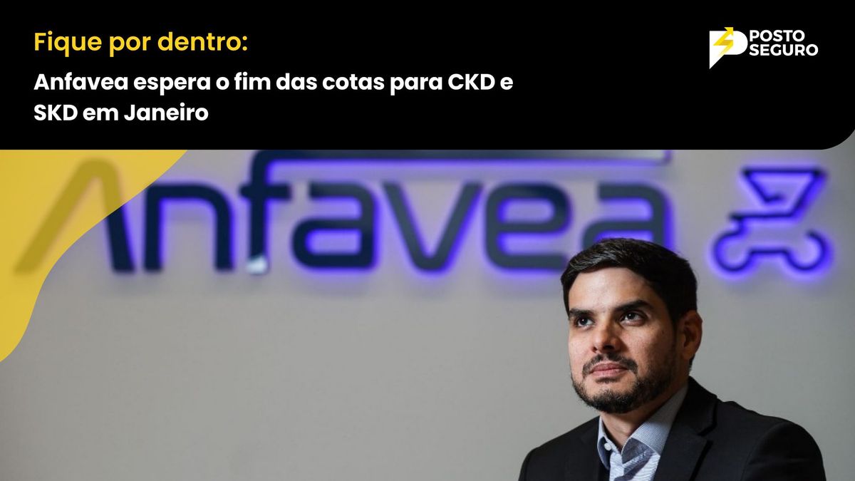 Anfavea espera fim das cotas para CKD e SKD em janeiro