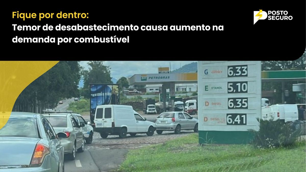 Temor de desabastecimento causa aumento na demanda por combustível