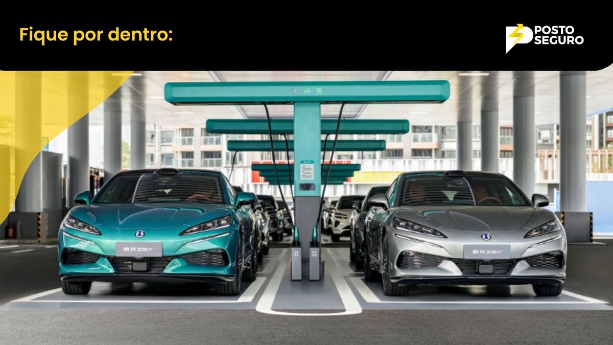 Tecnologia que promete recarregar carros elétricos em 5 minutos chega ao Brasil e desafia os postos tradicionais