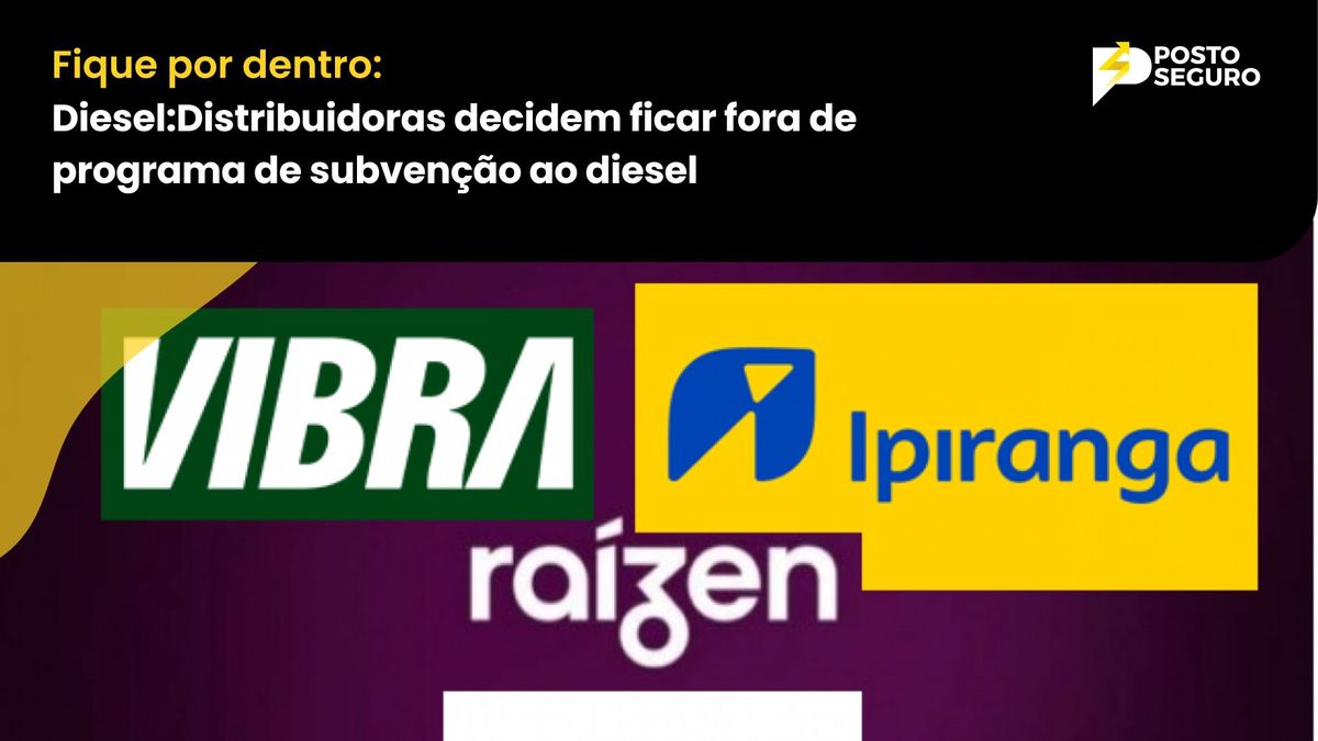 Diesel:Distribuidoras decidem ficar fora de programa de subvenção ao diesel