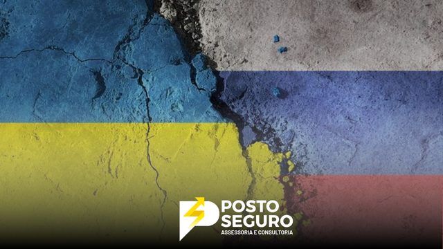 A Ucrânia atacou um porto do sul da Rússia no Mar de Azov.
