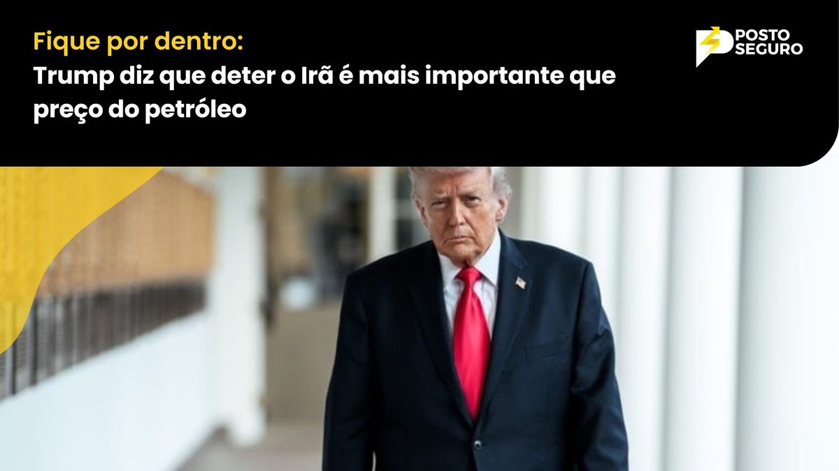 Trump diz que deter o Irã é mais importante que preço do petróleo