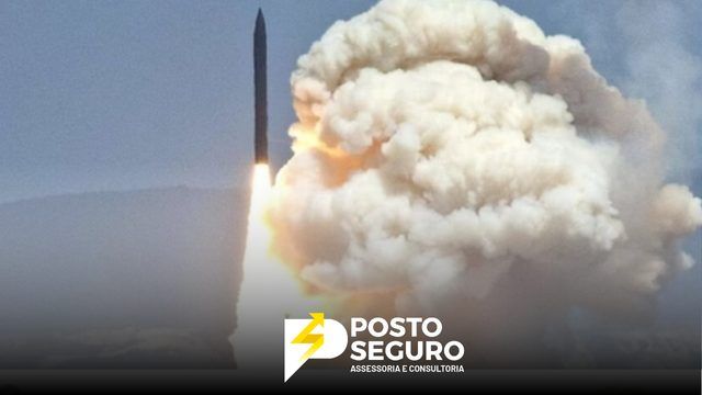 Ucrânia ataca base de bombardeiros nucleares russos, e explosão forma nuvem de fumaça gigante