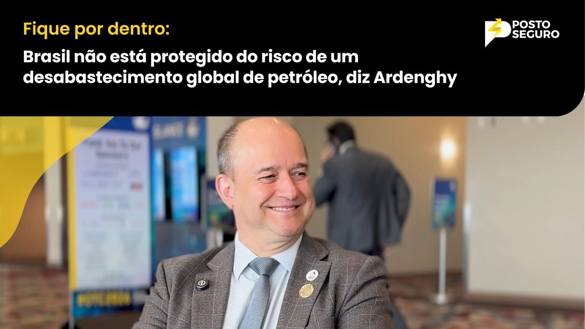 Brasil não está protegido do risco de um desabastecimento global de petróleo, diz Ardenghy