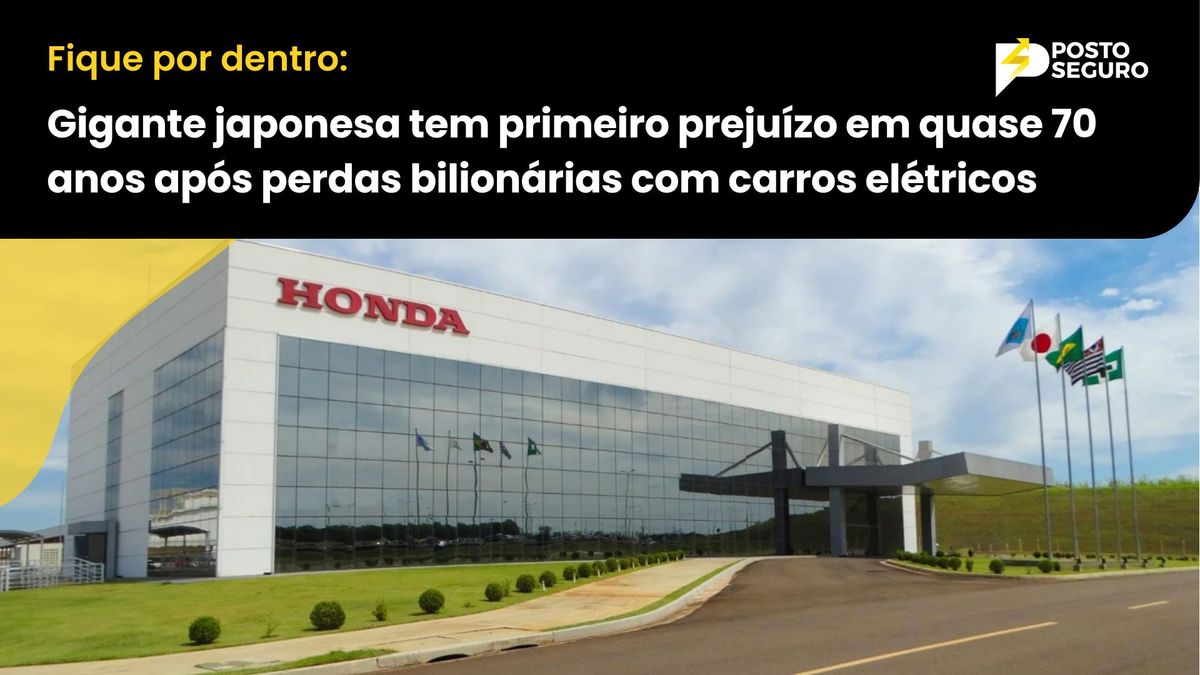 Gigante japonesa tem primeiro prejuízo em quase 70 anos após perdas bilionárias com carros elétricos