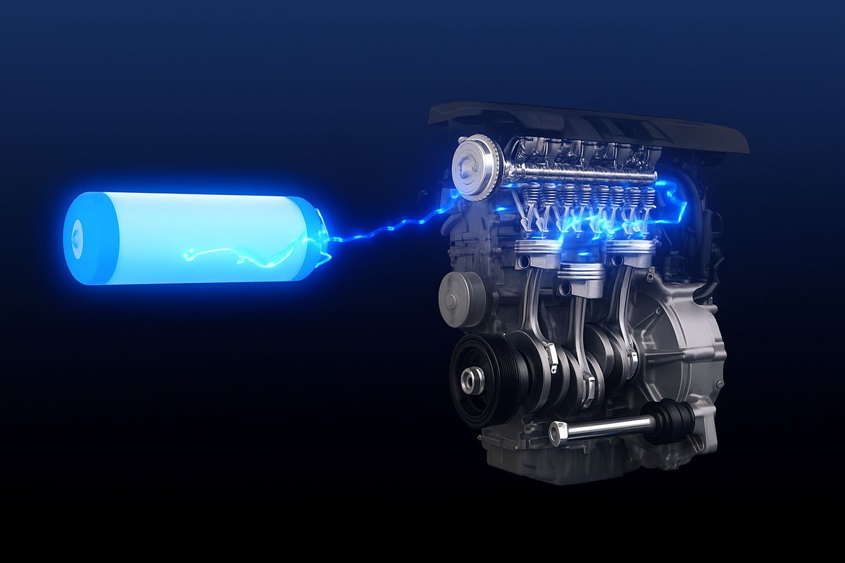 Empresa austríaca cria motor movido a hidrogênio com injeção de água: chega de gasolina ou eletricidade
