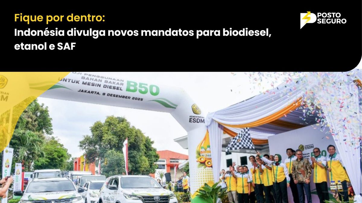 Indonésia divulga novos mandatos para biodiesel, etanol e SAF