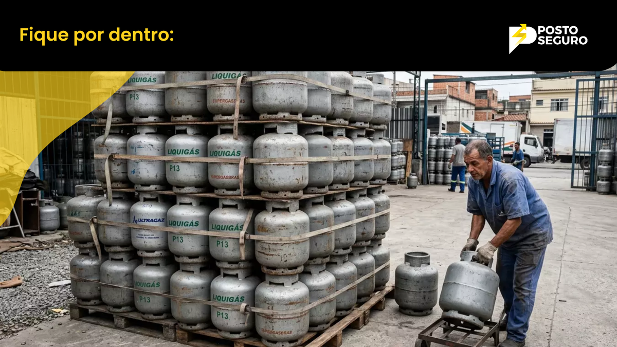 ANP cancela autorização de mais de 100 revendedoras de gás de cozinha