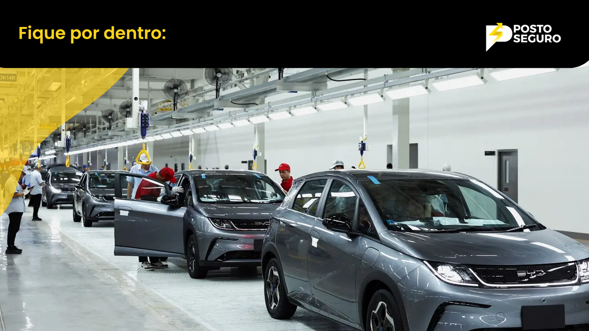 Mercado de carros na China recua em julho e alta do petróleo acelera busca por elétricos e híbridos