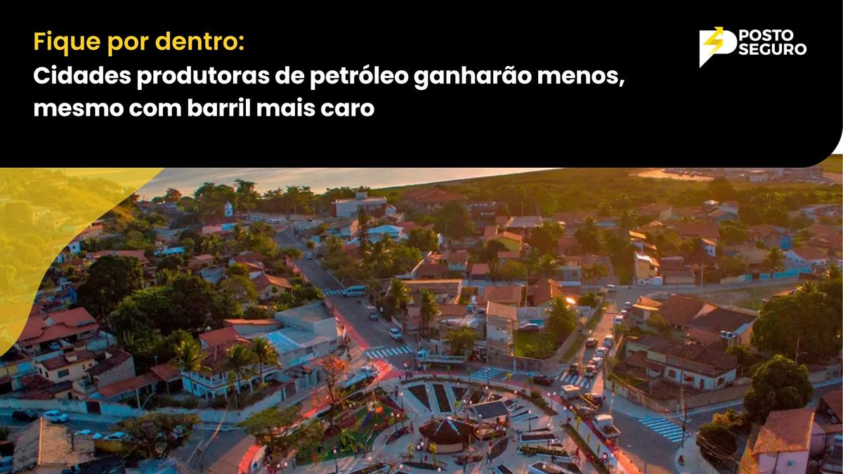 Cidades produtoras de petróleo ganharão menos, mesmo com barril mais caro