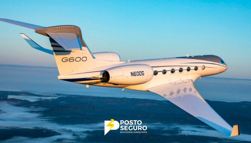 Gulfstream G600: 1º voo transatlântico do mundo com 100% de combustível sustentável