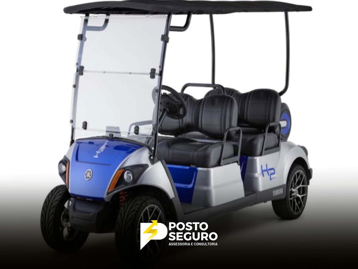 Yamaha introduz carro de golfe conceitual movido a hidrogênio: Drive H2