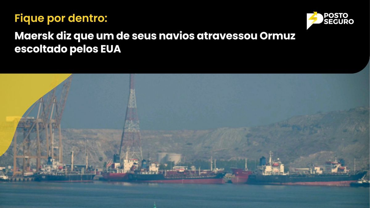 Maersk diz que um de seus navios atravessou Ormuz escoltado pelos EUA