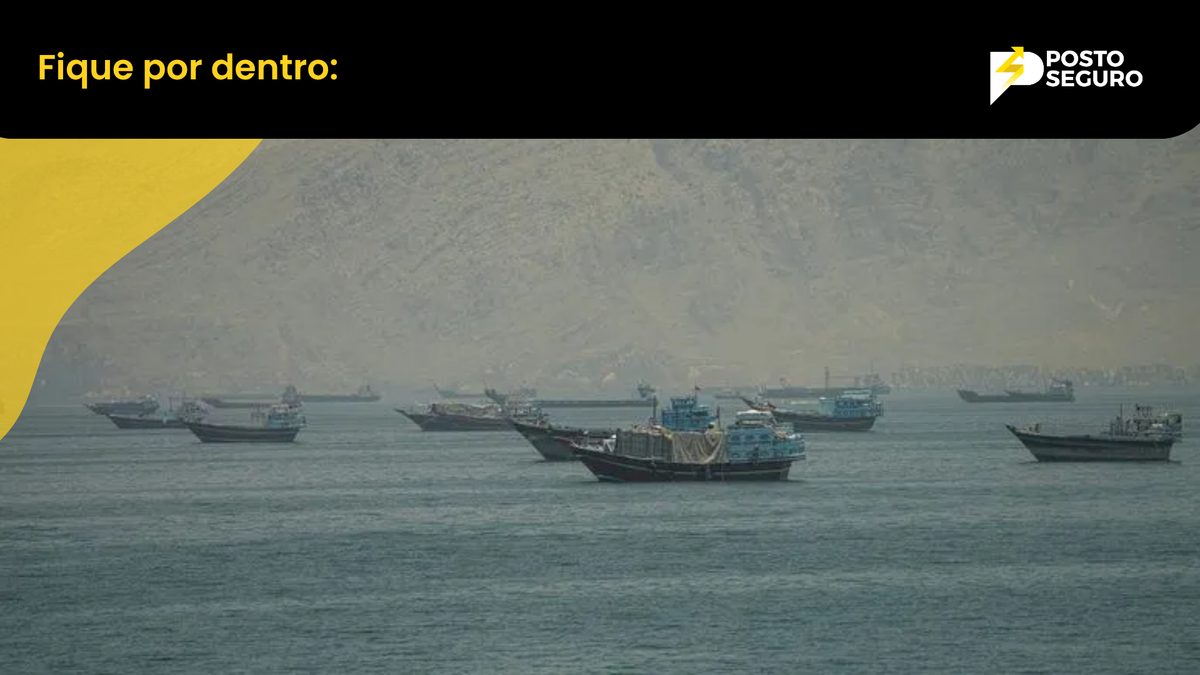 Tráfego de navios no Estreito de Ormuz despenca e aumenta preocupação com o mercado global de petróleo