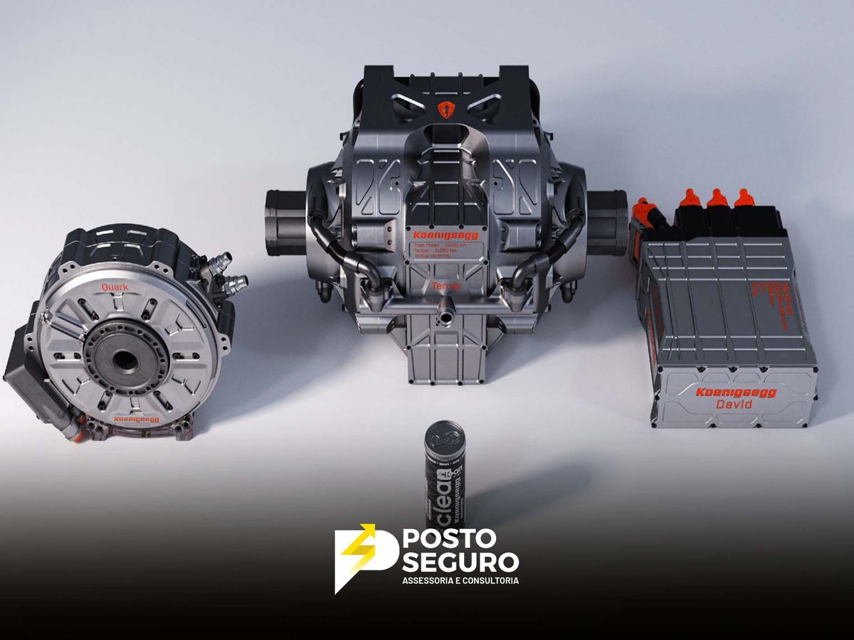 Koenigsegg revoluciona com o Quark: motor elétrico leve e poderoso