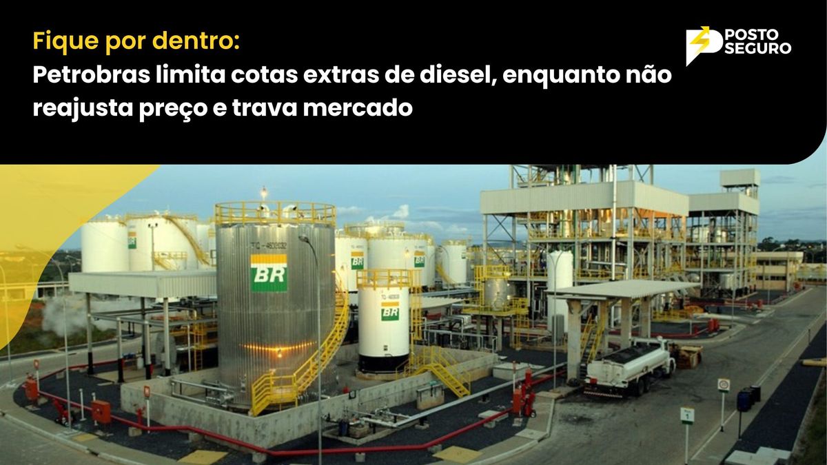 Petrobras limita cotas extras de diesel, enquanto não reajusta preço e trava mercado