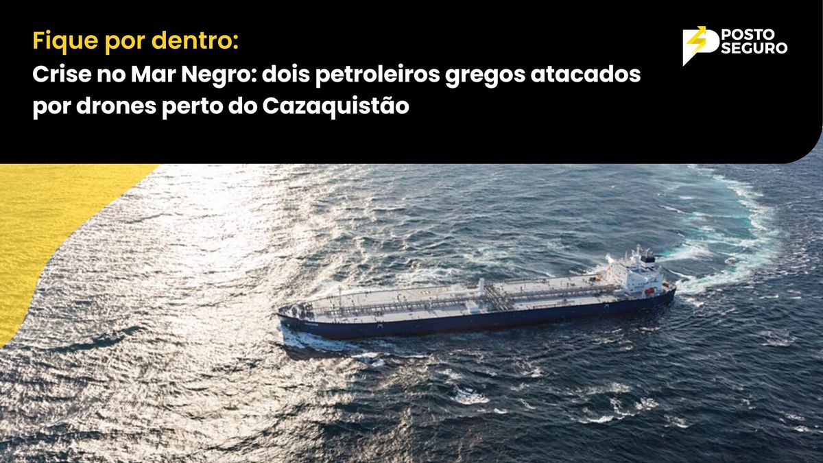 Crise no Mar Negro: dois petroleiros gregos atacados por drones perto do Cazaquistão