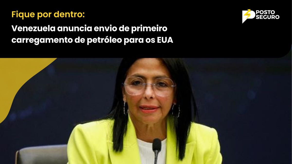 Venezuela anuncia envio de primeiro carregamento de petróleo para os EUA