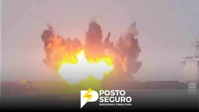 Houthis afunda mais um navio no mar vermelho e deixa a indústria sob alerta.