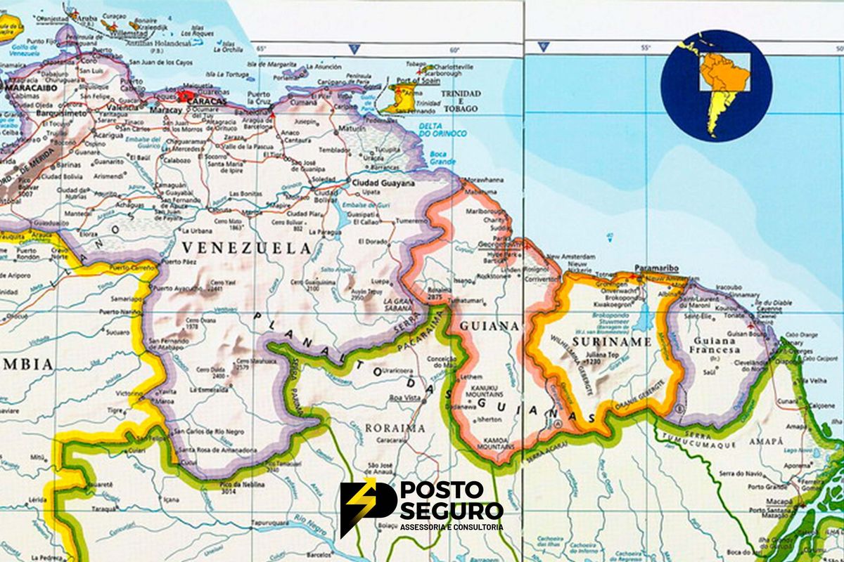Disputa Venezuela X Guiana pode envolver potências estrangeiras