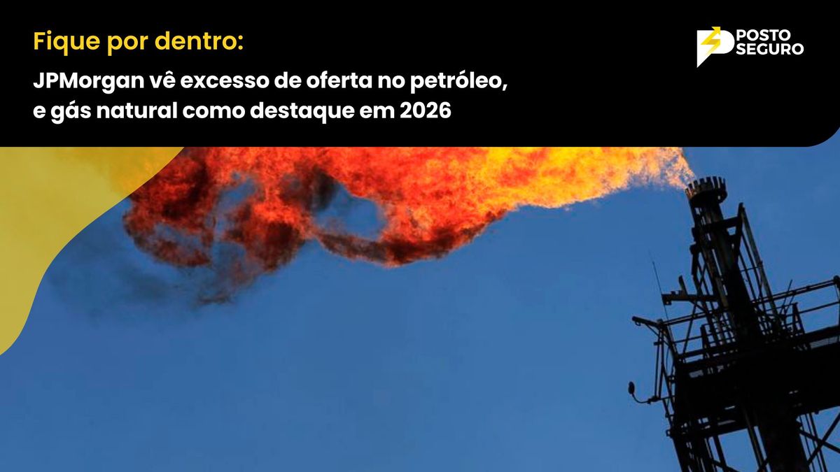 JPMorgan vê excesso de oferta no petróleo, e gás natural como destaque em 2026
