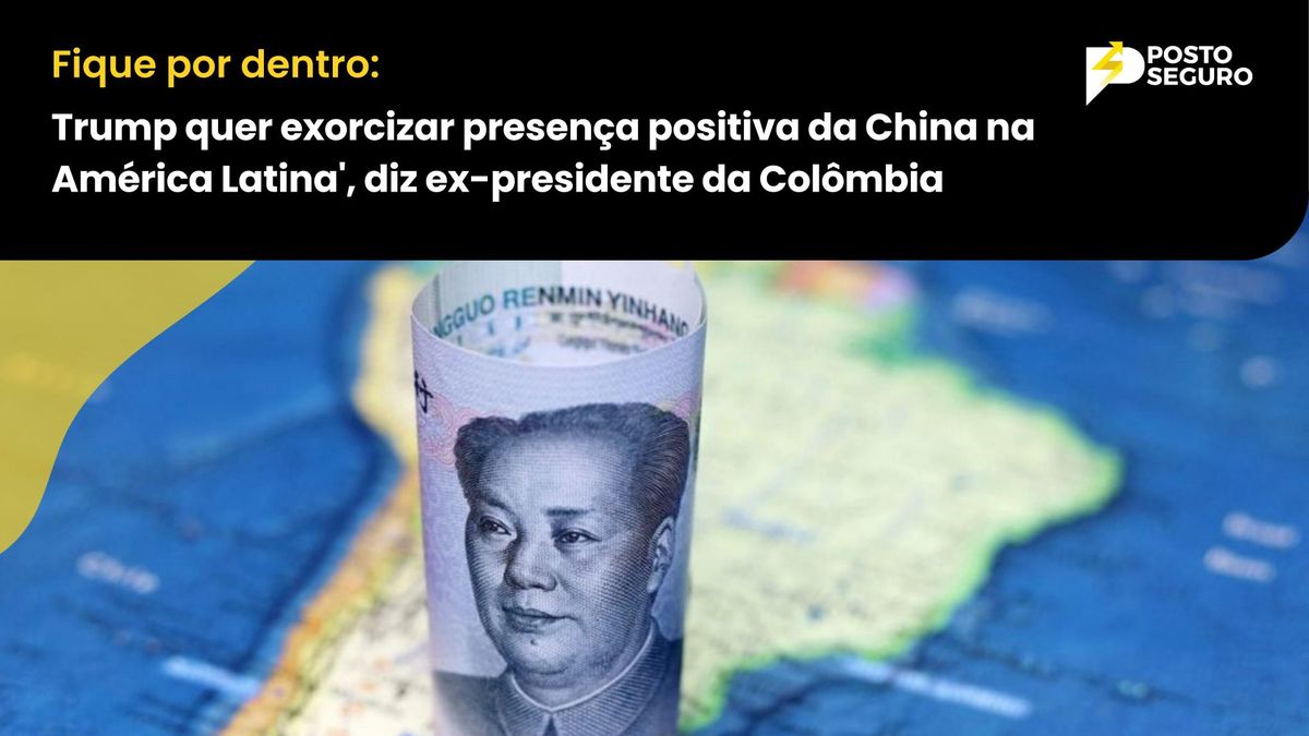 Trump quer exorcizar presença positiva da China na América Latina', diz ex-presidente da Colômbia
