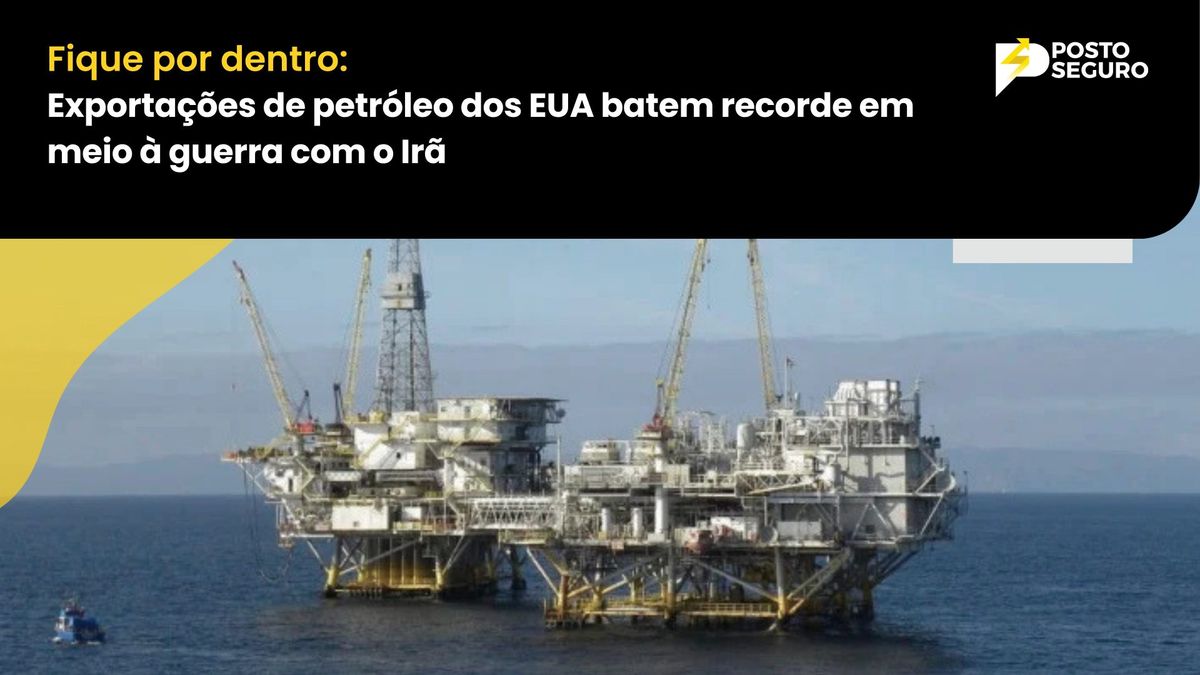 Exportações de petróleo dos EUA batem recorde em meio à guerra com o Irã