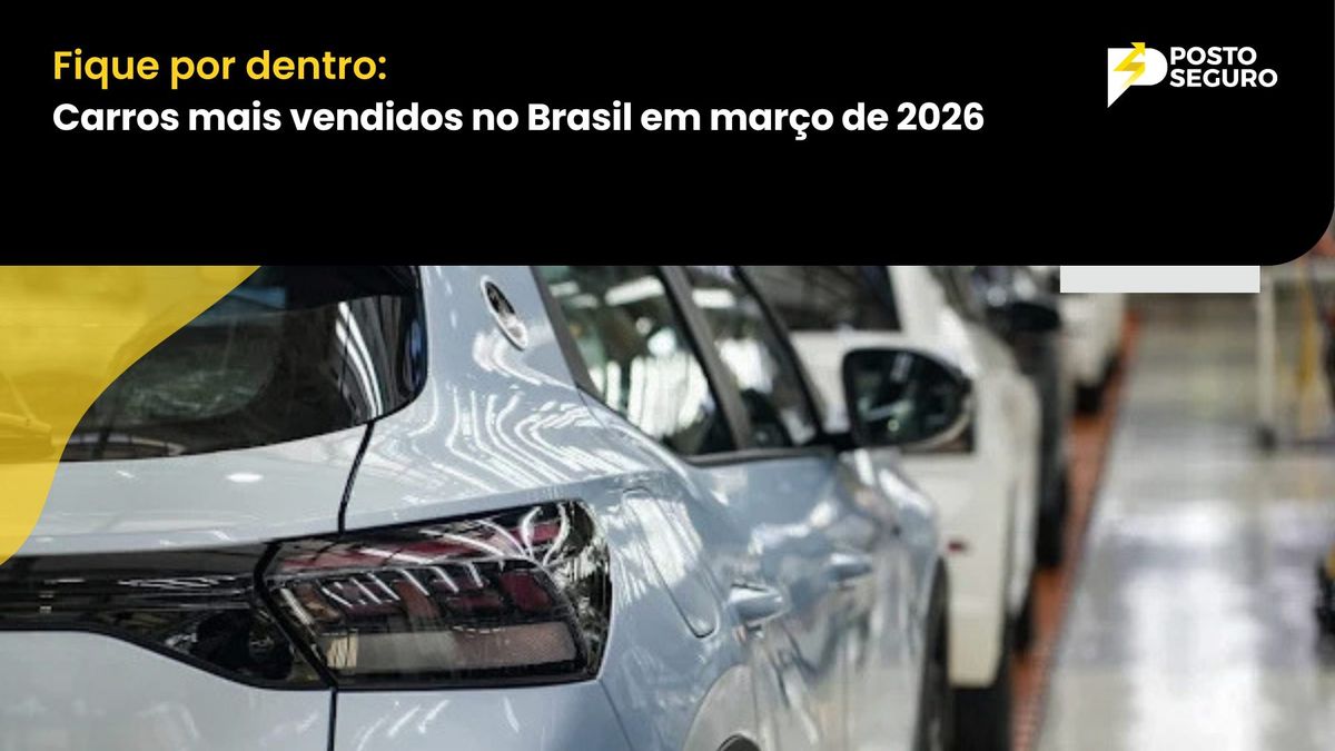 Carros mais vendidos no Brasil em março de 2026